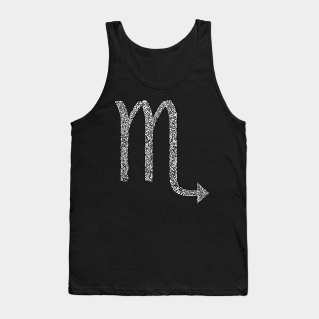 Scorpio Tank Top by JOHNF